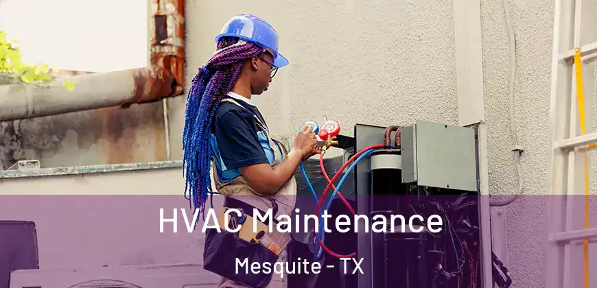 HVAC Maintenance Mesquite - TX