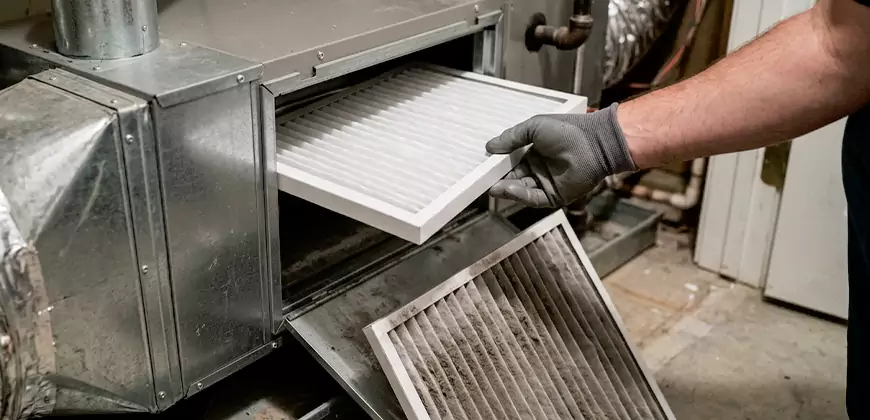 Window and Split Unit Filter Cleaning in Mesquite