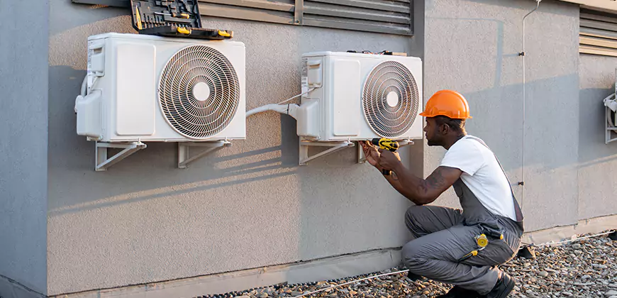 Central AC Outdoor Unit Cleaning in Mesquite