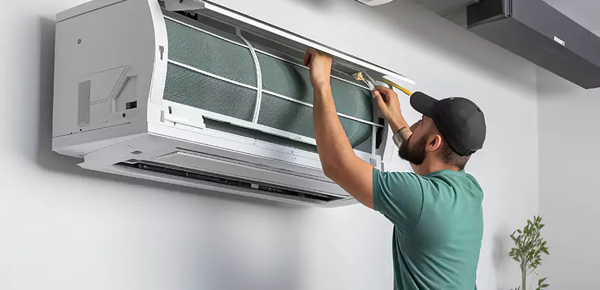 Bathroom and Small Space Ductless Installation in Mesquite