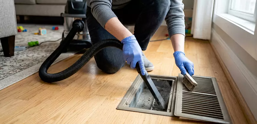Ducted Heating Filter Cleaning in Mesquite