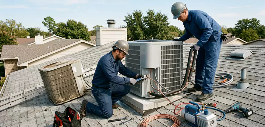 High-Efficiency Condenser Upgrade Service in Mesquite