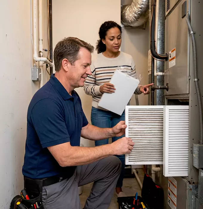 Why Mesquite, TX Homeowners Choose Mesquite HVAC Pro for AC Filter Cleaning?